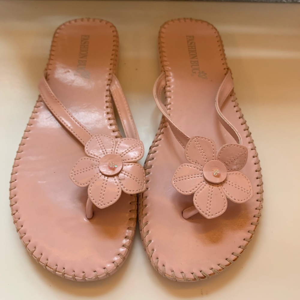 🌈Pink Sandals Fashion Bug